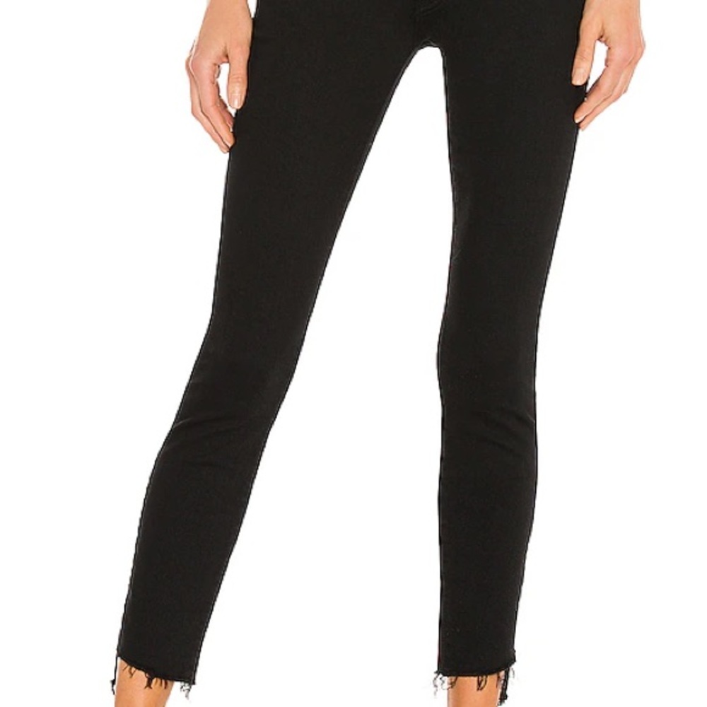 MOTHER Stunner Zip Ankle Fray